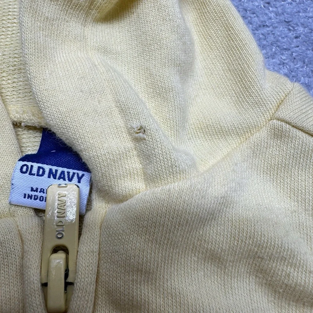 Old Navy Girls Baby 6-12 Months Yellow Hoodie‎ And Pants